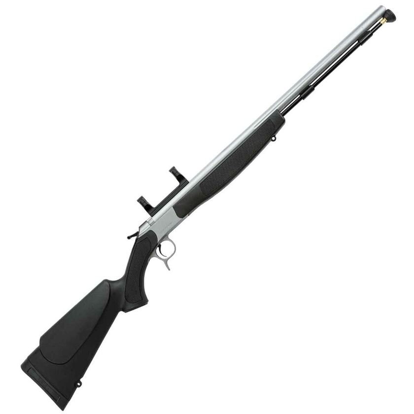 22 CVA Optima V2 50 Caliber Stainless Steel Black In-Line Muzzleloader - 26in