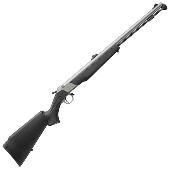 CVA Wolf V2 50 Caliber Matte Stainless Break Action-Hammer In-line Muzzleloader - 24in