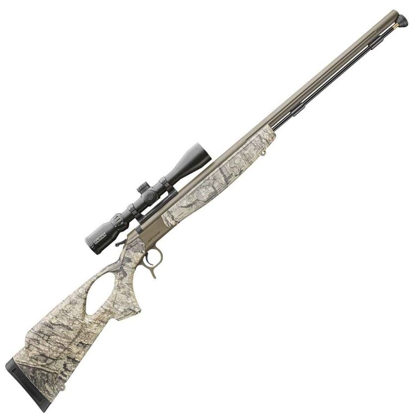 33 CVA Optima V2/LR TH 50 Caliber Brown Timber Break Action-Hammer Fire In-Line Muzzleloader - 28in