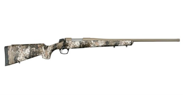 CVA Cascade Veil Alpine Camo/Sniper Gray Cerakote Threaded Barrel Bolt Action Rifle - 6.5 Creedmoor - 22in